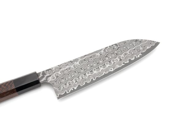 Nigara Anmon SG2 Damast Santoku (170mm) – Bild 2