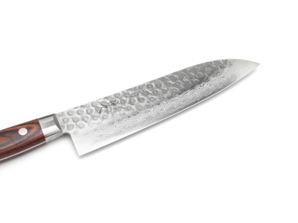 Tsunehisa VG10 Tsuchime-Damast Santoku (180mm) – Bild 2